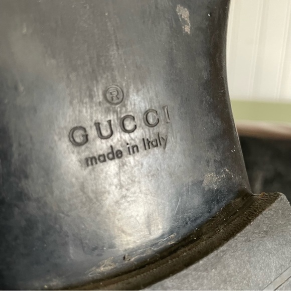 Gucci Unisex Perforated Oxfords in Chocolate Brown Leather *Italy* - Picture 14 of 16